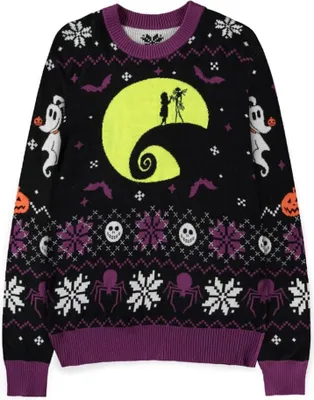Obrázek produktu pro Vánoční svetr The Nightmare Before Christmas - Christmas Jumper (velikost L)
