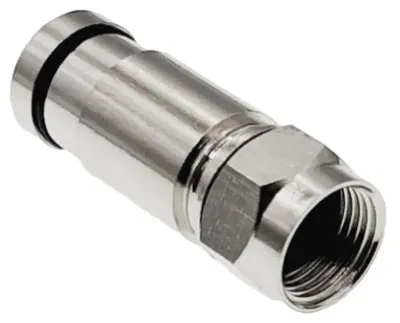 Produktbild von RGTec F-Kompressionsstecker RG6, Ø 4,55 mm Innenhülse