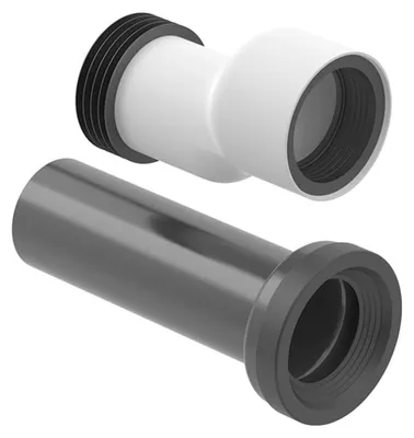 Zdjęcie produktu dla Zestaw przyłączeniowy Geberit do toalety stojącej TurboFlush, odpływ poziomy