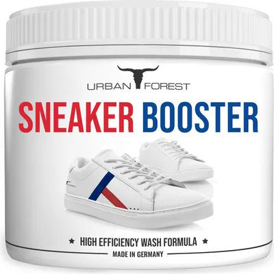 Produktbild von Sneaker Pflege für Profis-Sneaker Power Reiniger-Sneaker Intensiv Reiniger-mit biologischen Inhaltsstoffen SNEAKER BOOSTER PRO von URBAN FOREST 250g