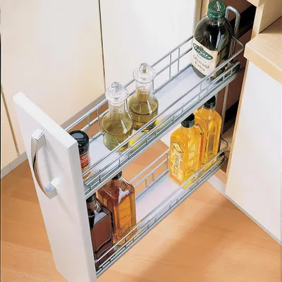 Produktbild von Hettich Cargo Iq-90° Silber Korpus 150mm Co23081e=20 Stück Sa=103mm 9077588