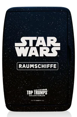 Produktbild von Top Trumps Collectables - Star Wars Raumschiffe  Quartett Kartenspiel Reisespiel