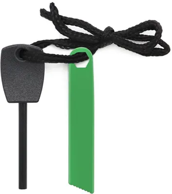 Produktbild von Go Go Gadget – Magnesiumstab – Survival – Feuerstarter – Notfallset – kompakt – grün – 1 Stück