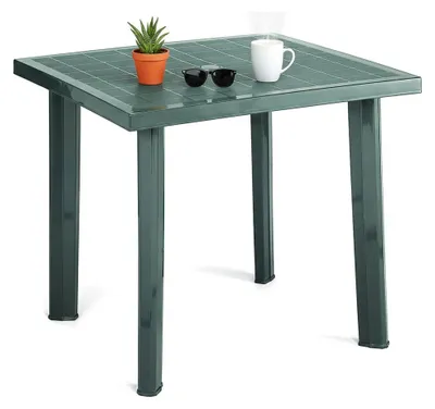Produktbild von Tessner - Gartentisch, 80x75x72h cm Grün, 4 Plätze,  Italy