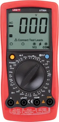 Obrázek produktu pro Uni-t MIE0257 Univerzální multimetr UT58A, 9 V (6F22)