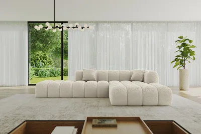 Produktbild von ALTDECOR Ecksofa in L-Form OLEA-L2 - 289x176x71 cm Dunkelgrau - Corner Sofa Bett Eckcouch Couch Wohnlandschaft Cauchsofa