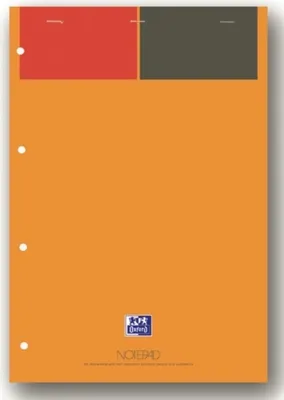 Produktbild von Oxford 100102359, Einfarbig, Orange, A4, Matt, 80 g/m², Universal
