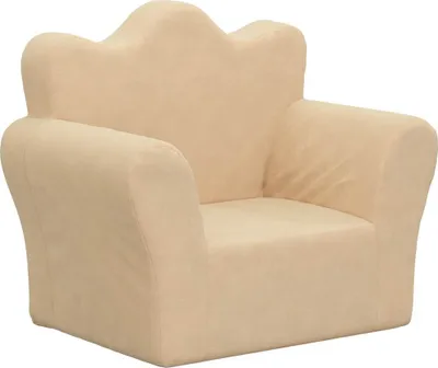 Immagine prodotto di Divano per Bambini Crema in Morbido Peluche