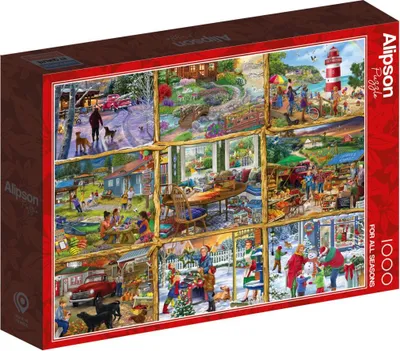 Obrázek produktu pro Alipson Puzzle – Puzzle All Seasons – 1000 dílků