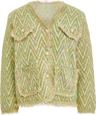 Produktbild von NALLY damen strickjacke - grün mehrfarbig, M