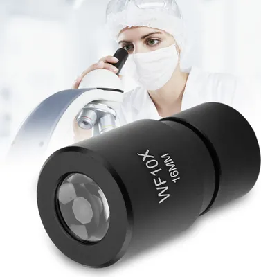 Zdjęcie produktu dla DMR001 Okular WF10X 16 mm do mikroskopu biologicznego z mocowaniem okularowym 23,2 mm