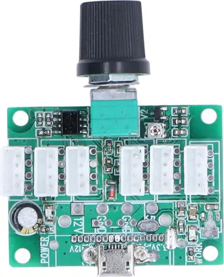 Produktbild von USB-Lüfterreglermodul, gleichzeitige Einstellung von 24 Lüftern, vielseitig einsetzbar, praktische Kontrollleuchte, Lüfterregler