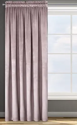 Produktbild von Samtvorhang, mit Faltenband, 1 Stück, weich, edler Vorhang, 200 g/m², elegant, glatt, einfarbig, wollig, modern, klassisch, Wohnzimmer