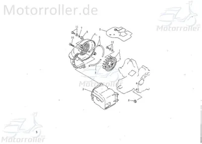 Produktbild von SMC Kreuzschlitzschraube Chopper 125 Roller 125ccm 4Takt Motorroller.de Kreuzschraube Kreutzschraube Kreutzschlitzschraube 50ccm-2Takt Scooter Service