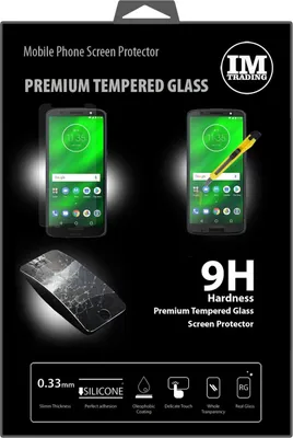 Produktbild von Motorola Moto G6 Plus Schutzglas Handy Schutzglasfolie 9H Display Schutzfolie