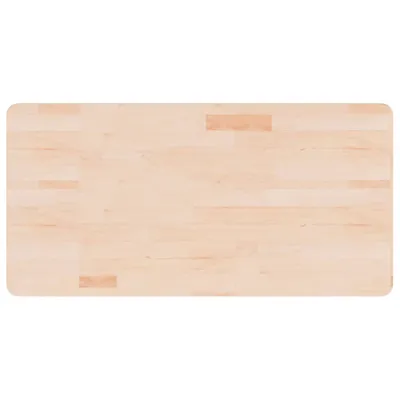 Immagine prodotto di vidaXL Piano lavabo 100x50x2,5 cm in legno massiccio non trattato