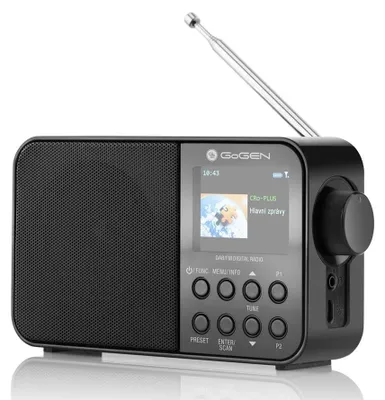 Produktbild von GoGEN DAB500BTC Tragbares DAB+/FM-Radio mit Bluetooth und Akku