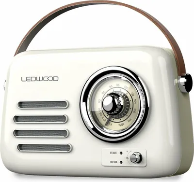Image de Radio à transistor Ledwood ALMA WHI blanc 30 W