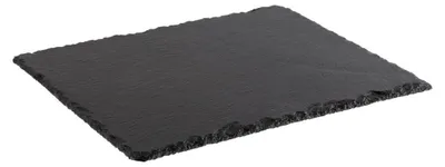 Produktbild von APS 991 Naturschieferplatte GN 1/2, 32,5 x 26,5 cm, möbelschonende Füßchen