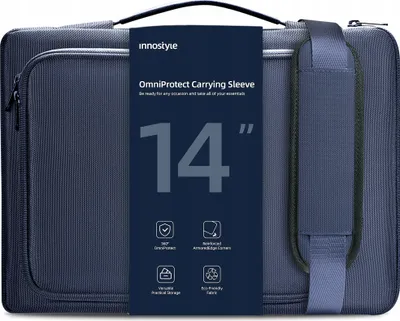 Obrázek produktu pro Innostyle Brašna Na Notebook 14 Vodotěsné Pouzdro Omniprotect Popruh