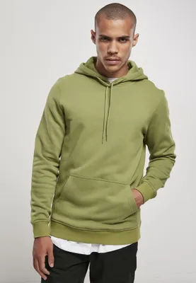 Produktbild von Urban Classics TB3086 | Organic Basic Hoody Kapuzenpulli Herren - Farbe: newolive - Größe: M