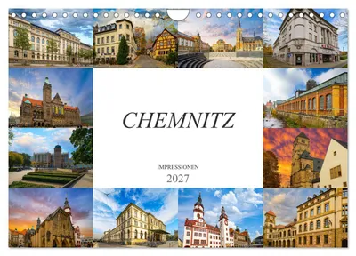 Produktbild von Chemnitz Impressionen (Wandkalender 2027 DIN A4 quer), CALVENDO Monatskalender