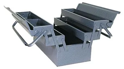 Image de Caisse à Outils 5 Compartiments Organisation Modulaire Robuste - Allit Ag