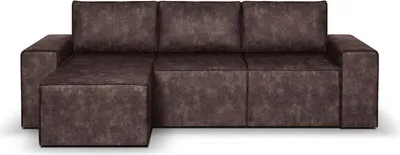 Produktbild von Ecksofa mit Schlaffunktion TOWN - Dunkelbraun