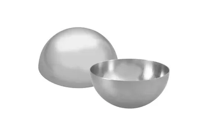 Produktbild von Kuchenform Backform Dessertform Halbkugel Halbkreis Edelstahl °60mm/H 30mm