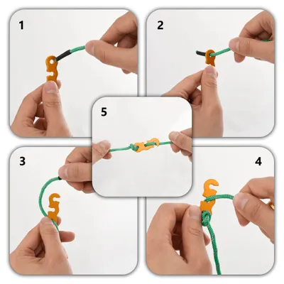 Immagine prodotto di Corde per Tenda con Chiavi Riflettenti 8 pz 4 m 4 mm