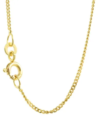 Produktbild von Goldkette Panzerkette Länge 45cm - Breite 1,2mm - 333-8 Karat Gold