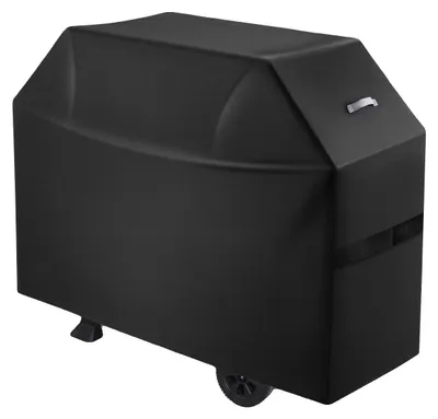 Immagine prodotto di Coperchio per barbecue VEVOR (1524 mm) per barbecue all'aperto, impermeabile e resistente alle intemperie, in poliestere 600D, con chiusura in velcro