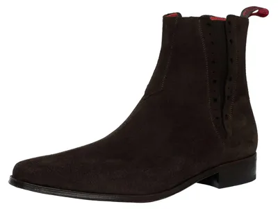 Produktbild von Jeffery West Chelsea-Stiefel aus Wildleder, Braun 41 EU