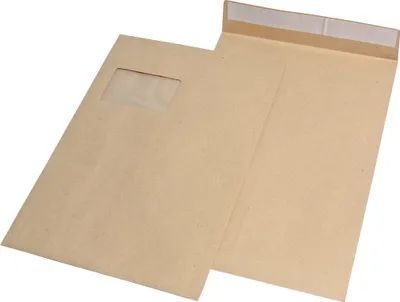 Produktbild von MAILmedia Faltentasche 30007067 C4 hk mF 20mmFalte br 100 St./Pack.