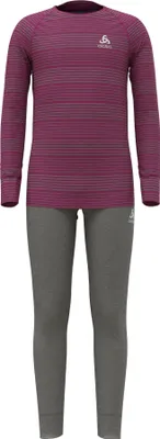 Produktbild von ODLO Set long ACTIVE WARM ECO SET 10828 odlo steel grey melange 104