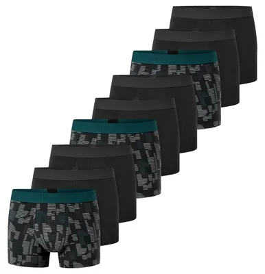 Produktbild von Schiesser 9er Pack 95/5 Baumwolle Retro Short / Pant Komfortabler Logo-Webgummibund für perfekte Passform, Bequeme Beinausschnitte für optimale Bewegungsfreiheit, Elastische Materialqualität für hohen Tragekomfort