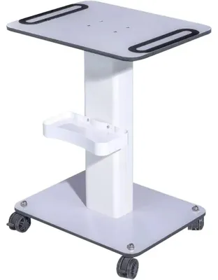 Imagen del producto de Carrito de belleza, carro de spa móvil, diseño duradero, BLANCO