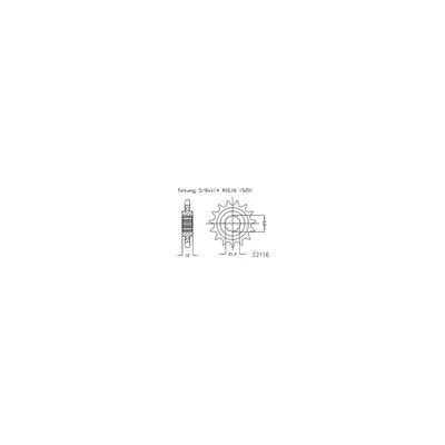 Immagine prodotto di Pignone ESJOT Standard 520 13T