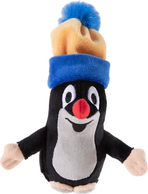 Obrázok produktu pre Heunec Malý krtek s čapicou, plyšová hračka, plyšové zvieratko, látkové zvieratko, 18 cm, 633766