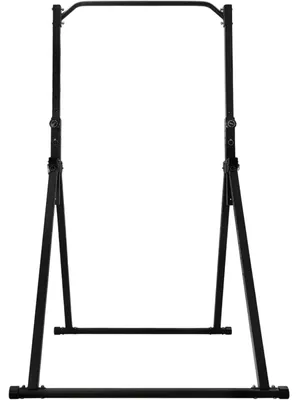 Produktbild von Klimmzugstation für Zuhause - Freistehendes Pull-up-Stativ - Höhenverstellbar 1,75–2,3 m - Bis 200 kg - 1,2 mm Stahlrohr - Faltbar 116×8×175 cm - Dreiecksrahmen