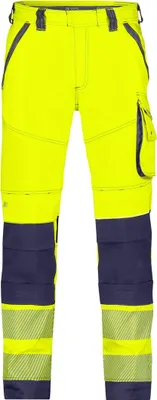 Produktbild von DASSY Warnschutzhose ARUBA Gr. 56 MINUS  gelb/blau