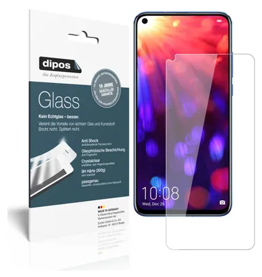 Produktbild von 2x Schutzfolie für Honor View 20 - Anti-Shock 9H Folie Glass Kunststoffglas
