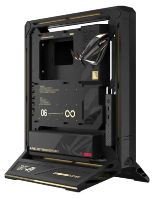 Produktbild von ASUS ROG GR20 Edition 20, Midi Tower, PC, Gold, Schwarz, ATX, EATX, micro ATX, Mini-ITX, Gaming, 36,8 cm