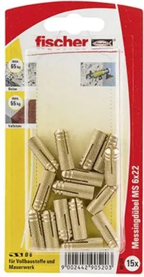 Produktbild von Messingdübel MS 6x22 K