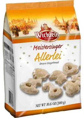 Obrázek produktu pro Wicklein Nürnberger Allerlei perník s jemnou polevou 300g