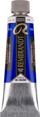 Produktbild von Rembrandt Ölfarbe Tube 150 ml Ultramarin Hell 505