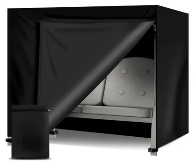 Produktbild von Schutzhülle für Hollywoodschaukel 3-4 Sitzer, wasserdicht, winddicht, winterfest, UV-beständig, reißfestes Oxford-Gewebe (250x150x160cm)