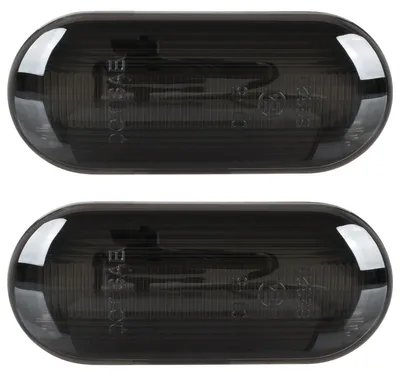 Productafbeelding van VW Bora, Caddy II, Golf IV, Jetta, Lupo, Multivan V, Passat B5, Polo III, Sharan T5: LED-zijmarkeringslichten, getint, dynamisch, set van 2