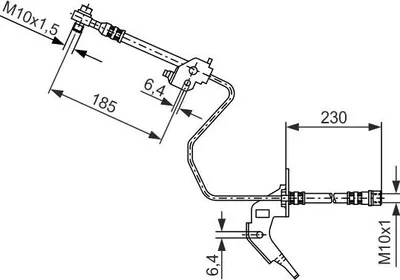 Produktbild von Bosch Bremsschlauch  1 987 476 200