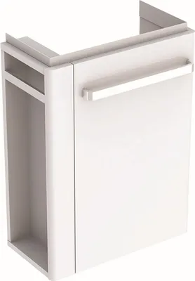 Produktbild von GEBERIT Waschtischunterschrank Renova Compact 44,8 cm für Handwaschbecken weiß 862250 ohne Waschtisch